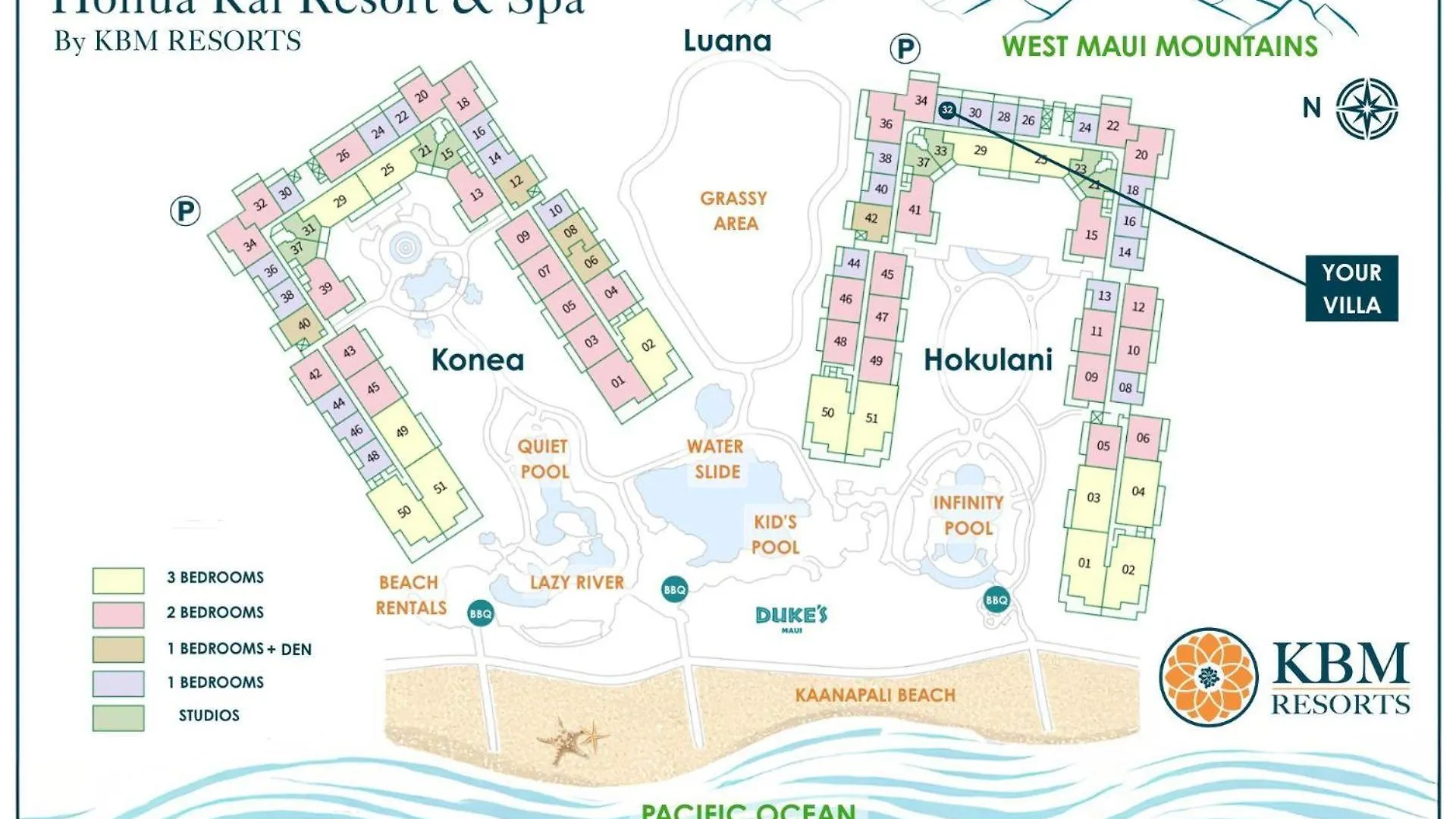 Apartment Kbm Resorts Free Car Honua Kai Hokulani Hkh-832 Gorgeous Mountain Views Kaanapali USA